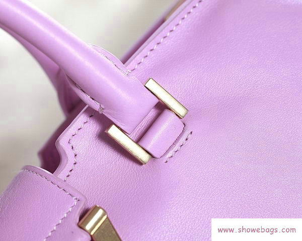 YSL cabas chyc bag original leather 5086 purple - Click Image to Close
